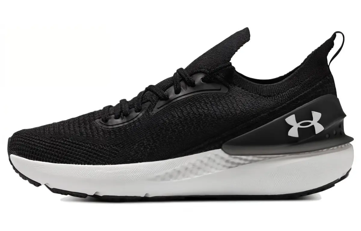 Under Armour Shift Comfortable Fabric Low top Running Shoes Men's Black White