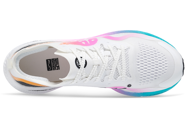 BMAI Jingtan FLY Low Top Running Shoes Men’s Blue Pink White