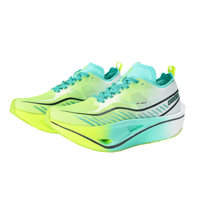 BYLEN Slip Resistant Abrasion Resistant Low top Genuine Carbon Plate Running Shoes Unisex