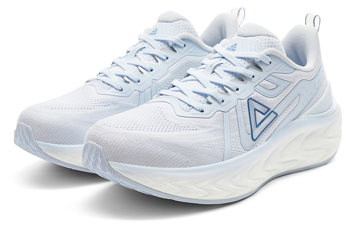 PEAK Taichi 7.0 Cushioning Slip Resistant Abrasion Resistant Low top Casual Running Shoes Women’s White Blue