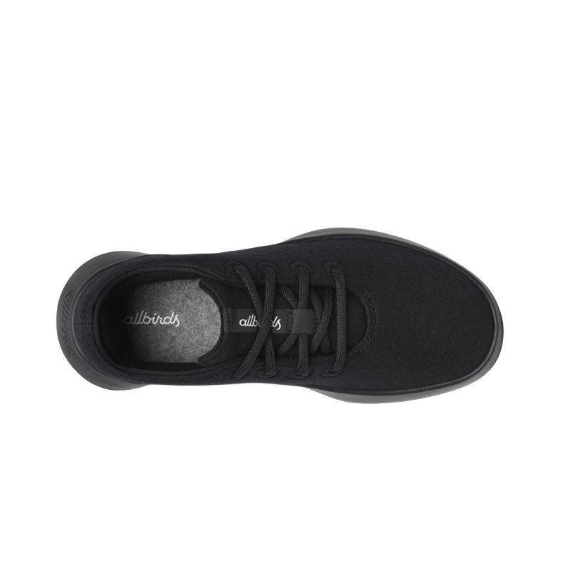 Allbirds Wool Runner Go Slip Resistant Low top Running Shoes Men’s Black