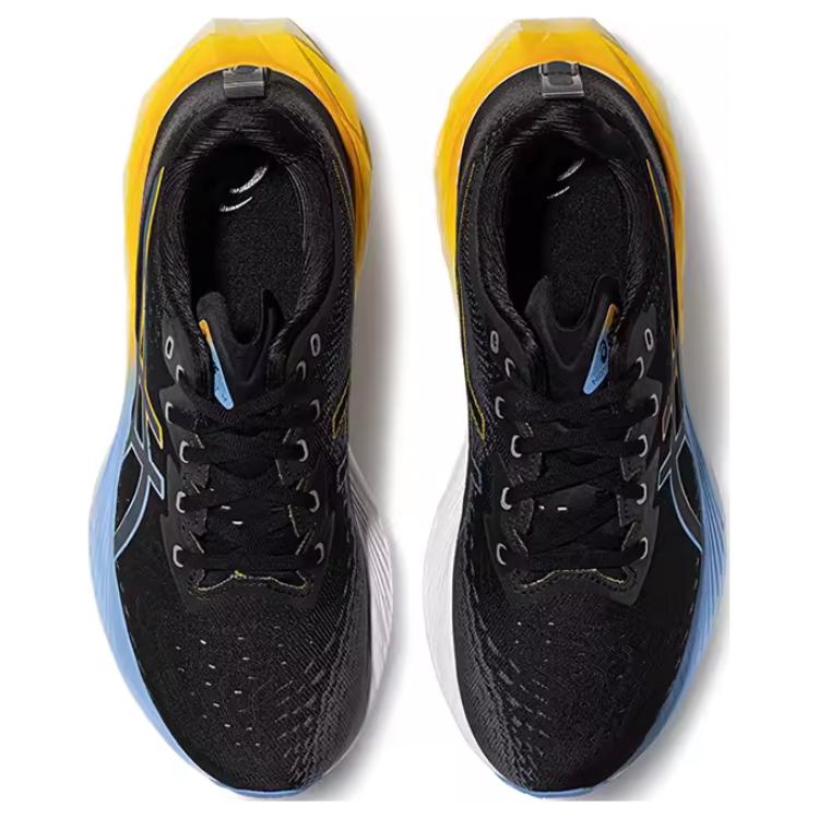 Asics Novablast 4 Breathable, Lightweight, Reflective, Rebound Low top Running Shoes Men’s Black