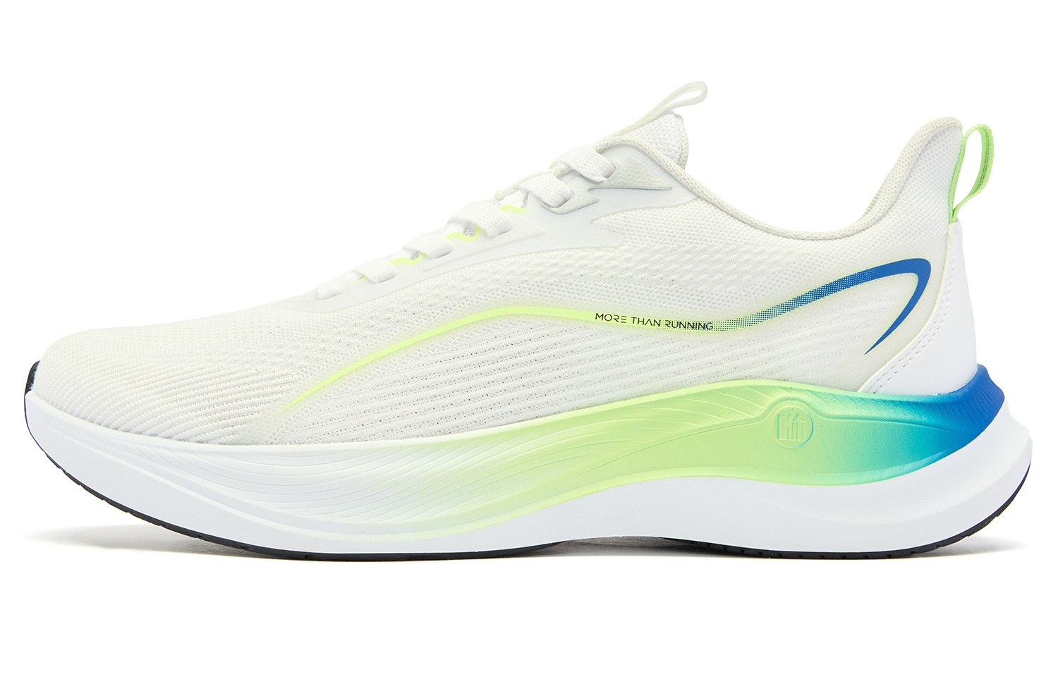 QIAODAN Wind Speed 2.0 Running Shoes Men’s Low Top Jordan White/Digital Blue