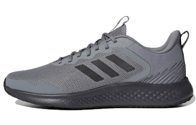 Adidas Fluidstreet Trendy Slip Resistant Low top Running Shoes Men's Gray Black