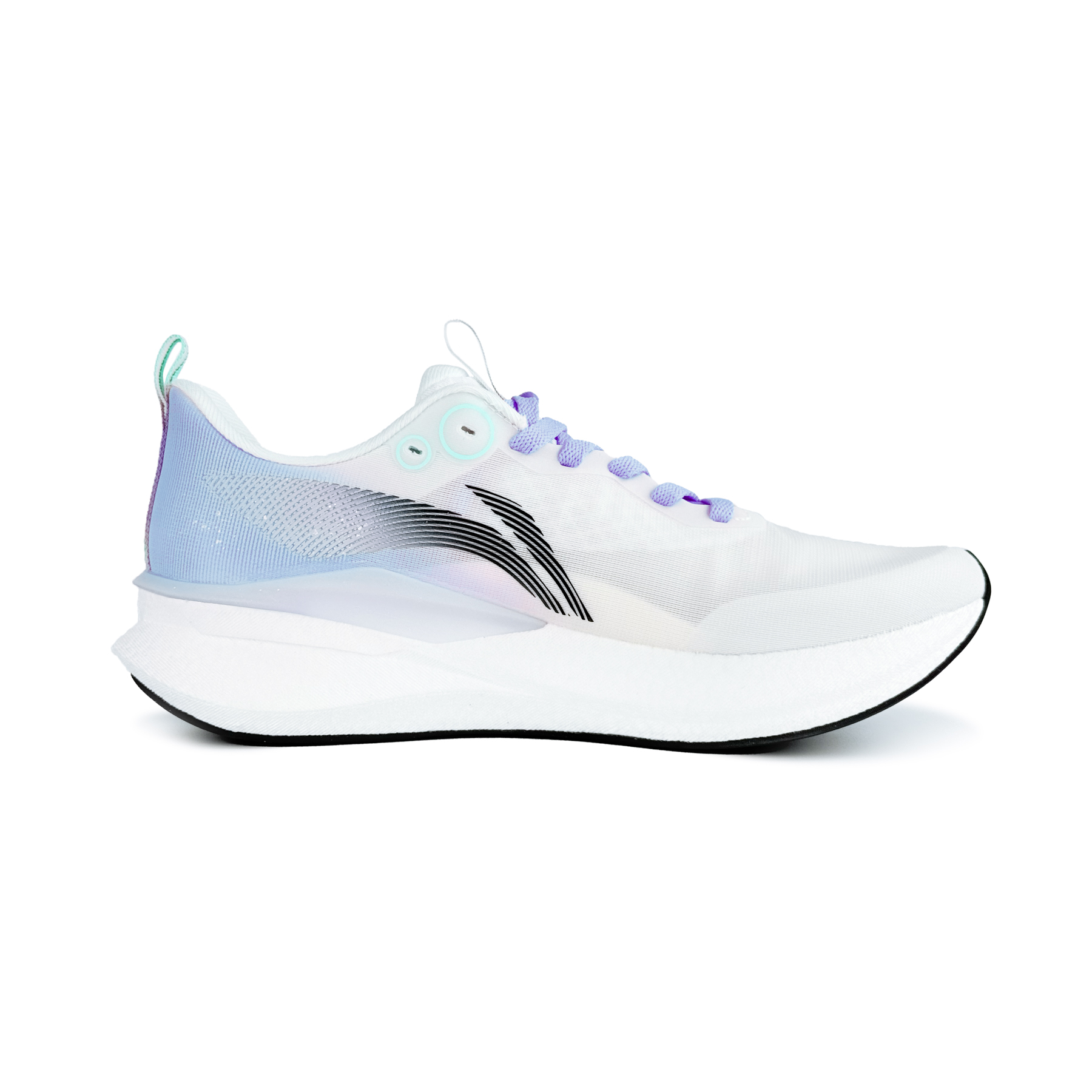 Li Ning Red Hare 8PRO Cushioning Breathable Low top Casual Running Shoes Unisex Light Purple