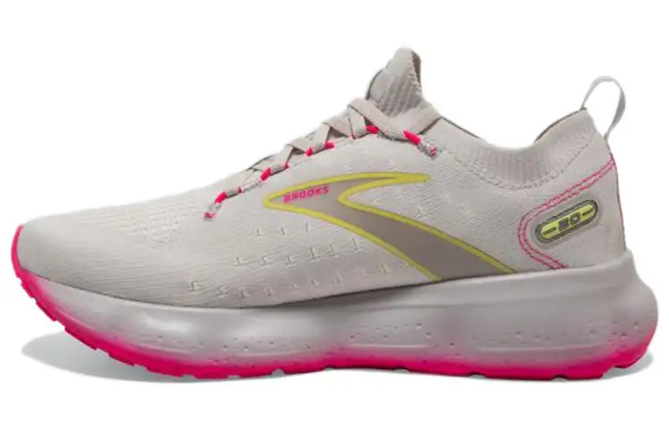 Brooks Women's Glycerin StealthFit GTS 20 'Grey Yellow Pink'
