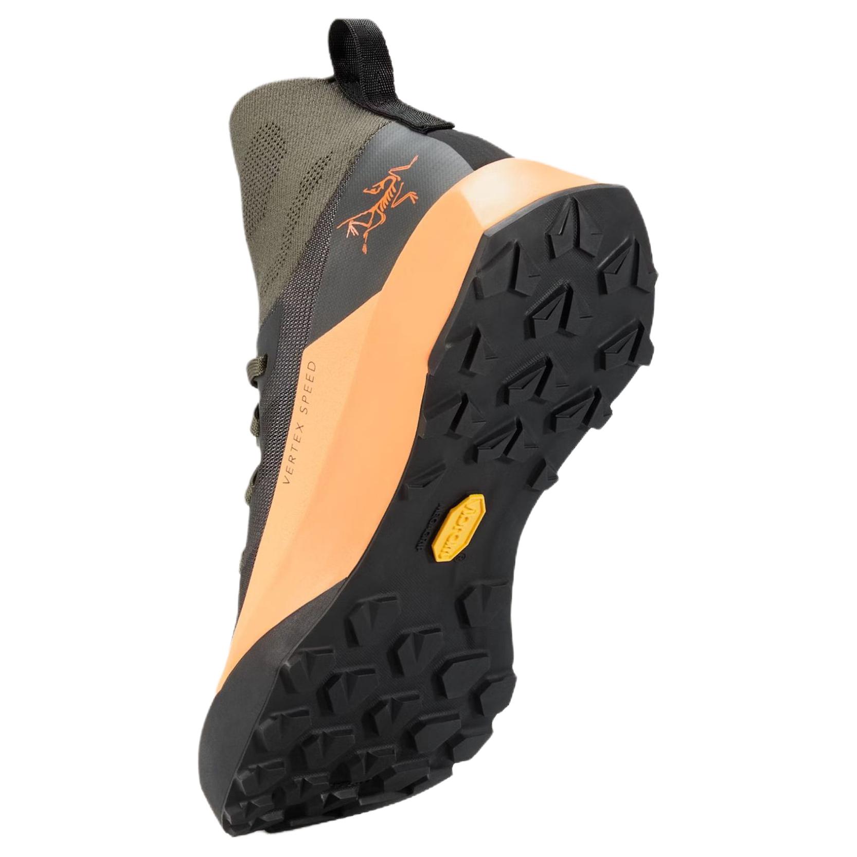 Arc’teryx Verte Slip Resistant Abrasion Resistant Mid top Casual Trail Running Shoes Women’s Green Yellow