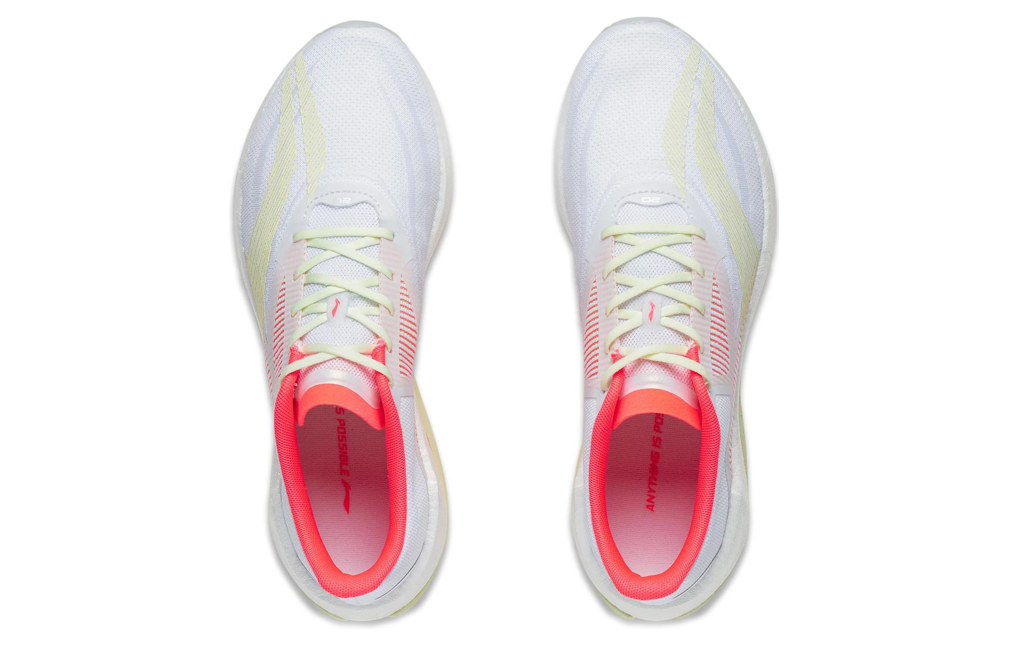 Li Ning Super Light 20 Casual Textile, Synthetic Leather Slip Resistant, Abrasion Resistant, Breathable Low top Casual