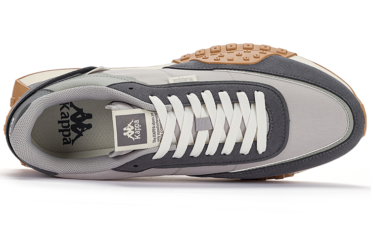 Kappa Slip Resistant Abrasion Resistant Low top Running Shoes Unisex Premium Gray
