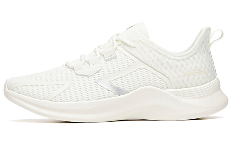 Anta Running Collection Mesh Breathable Low top Running Shoes Women’s Ivory White