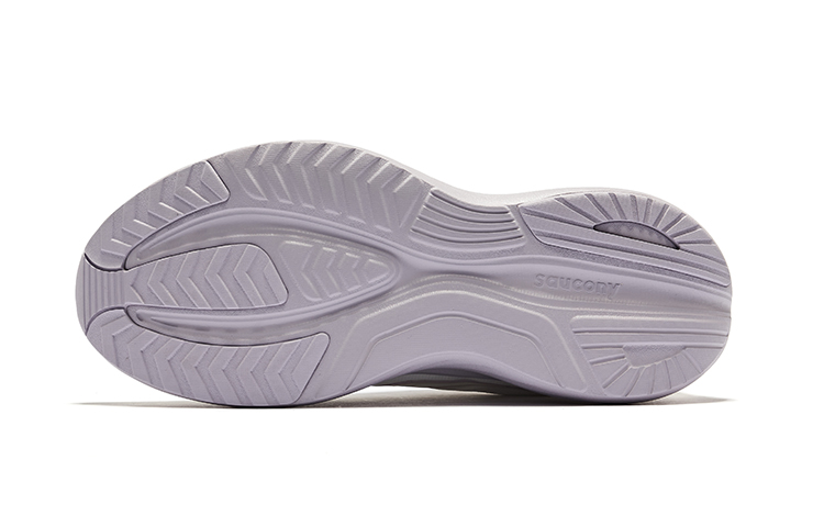 Saucony LANCER Gun Rider 3 EVA Cushioning Breathable Coverage Low top Casual Running Shoes Women’s White Purple