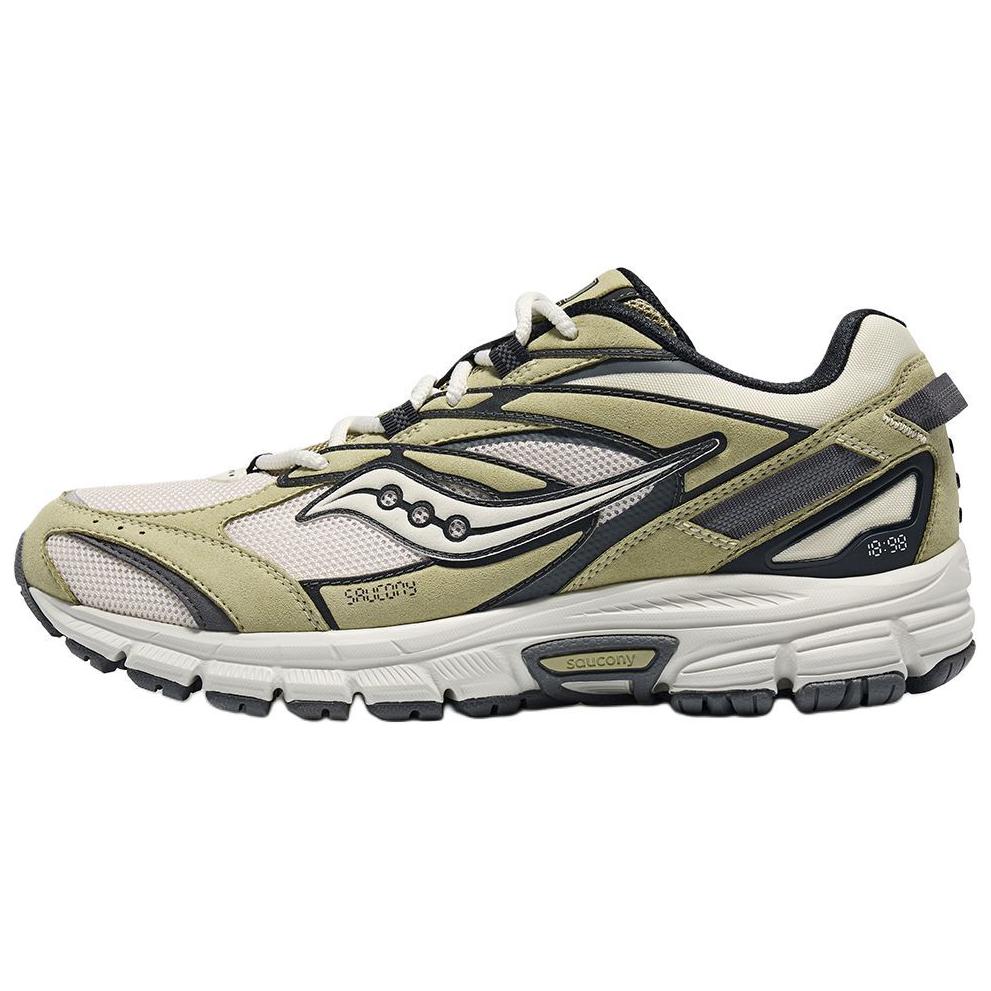 Saucony Cohesion 2K Slip Resistant Abrasion Resistant Low top Casual Running Shoes Unisex White Green