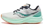 Saucony Slay Full Speed Cushioning, Wear Resistant Low top Marathon Running Shoes Unisex White Green