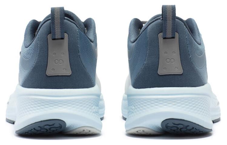 361° Cushioning Slip Resistant Cushioning Slip Resistant Low top Casual Running Shoes Men’s Gray Blue