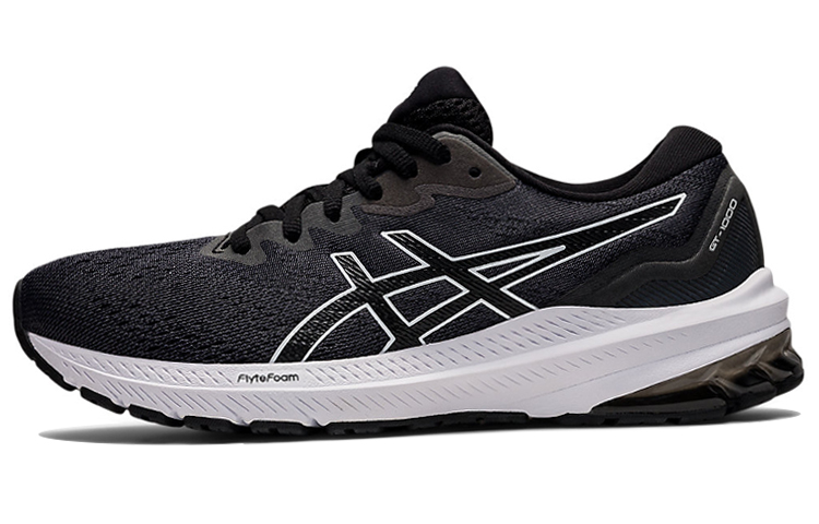 Женские кроссовки ASICS GT-1000 11 (графитовые черные)