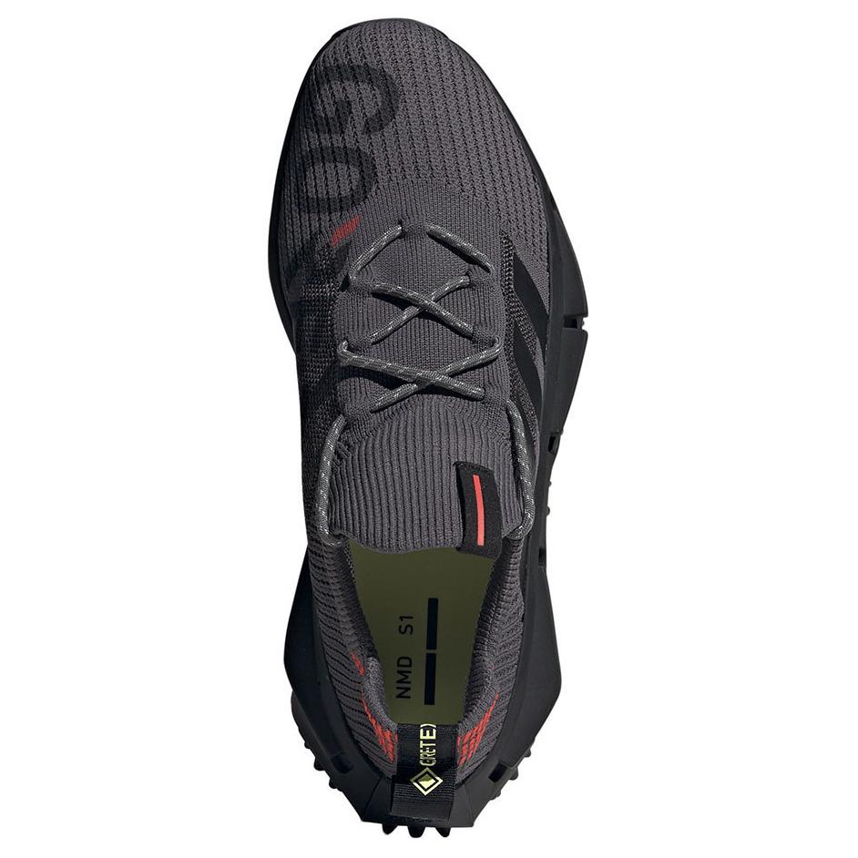 Adidas Originals NMD S1 Slip Resistant Abrasion Resistant Low top Casual Running Shoes Unisex Black Gray