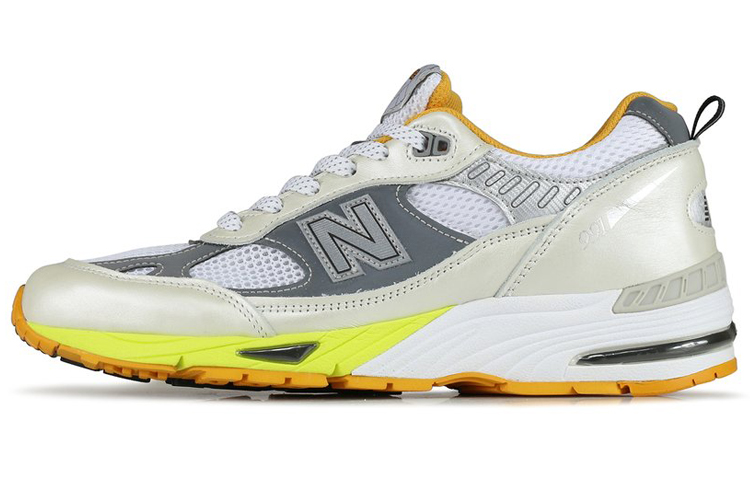 991 Aries x 991 New Balance Made In England 'Orange Silver'