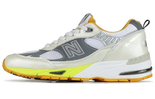 991 Aries x 991 New Balance Made In England 'Orange Silver'