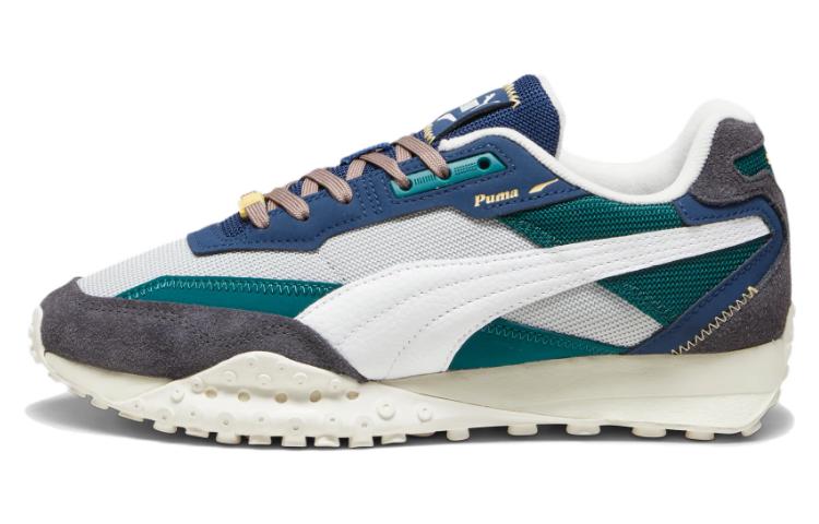 Кроссовки PUMA Blktop Rider Prm (сине-зеленые)