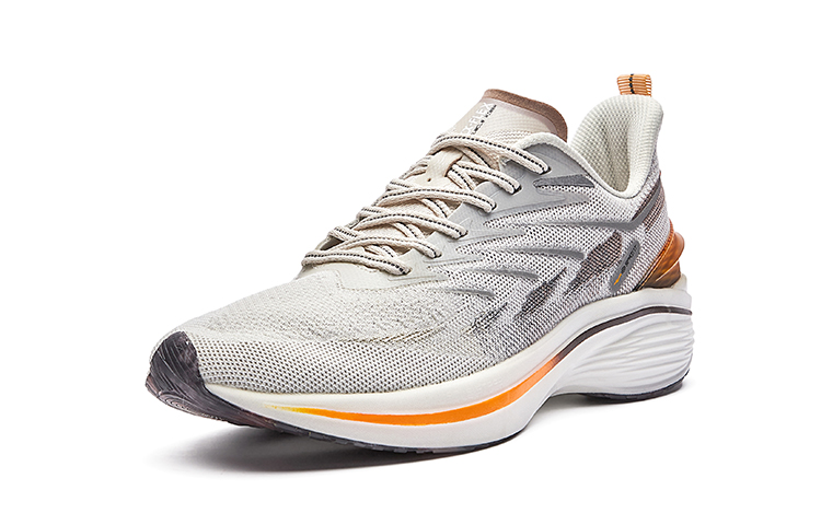 Erke Strange Bullet 3.0 Textile, Synthetic Leather Cushioning Slip Resistant Abrasion Resistant Low top Running Shoes