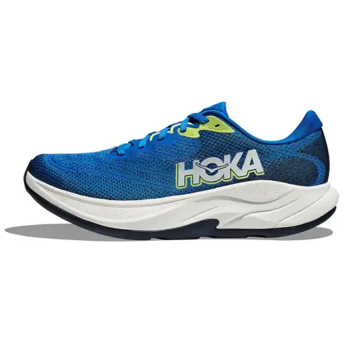 HOKA ONE ONE Slip Resistant Abrasion Resistant Low top Casual Y2k Retro Running Shoes Men's Blue White