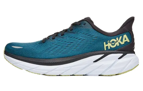 HOKA ONE ONE Clifton 8 2E Wide 'Blue Coral Butterfly'