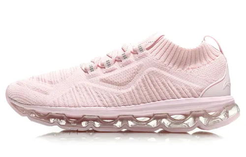Li Ning Sword Shadow Cushioning Breathable Lightweight Low top Running Shoes Women's Pink