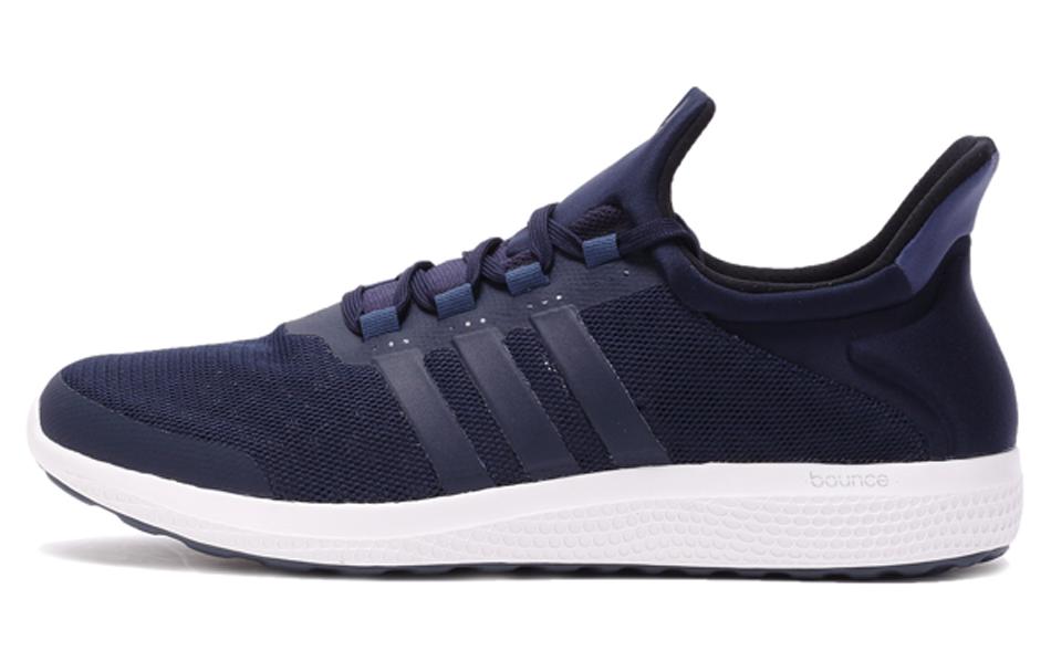 Adidas Bounce Cushioning, Wear Resistant Low top Running Shoes Men’s Dark Blue