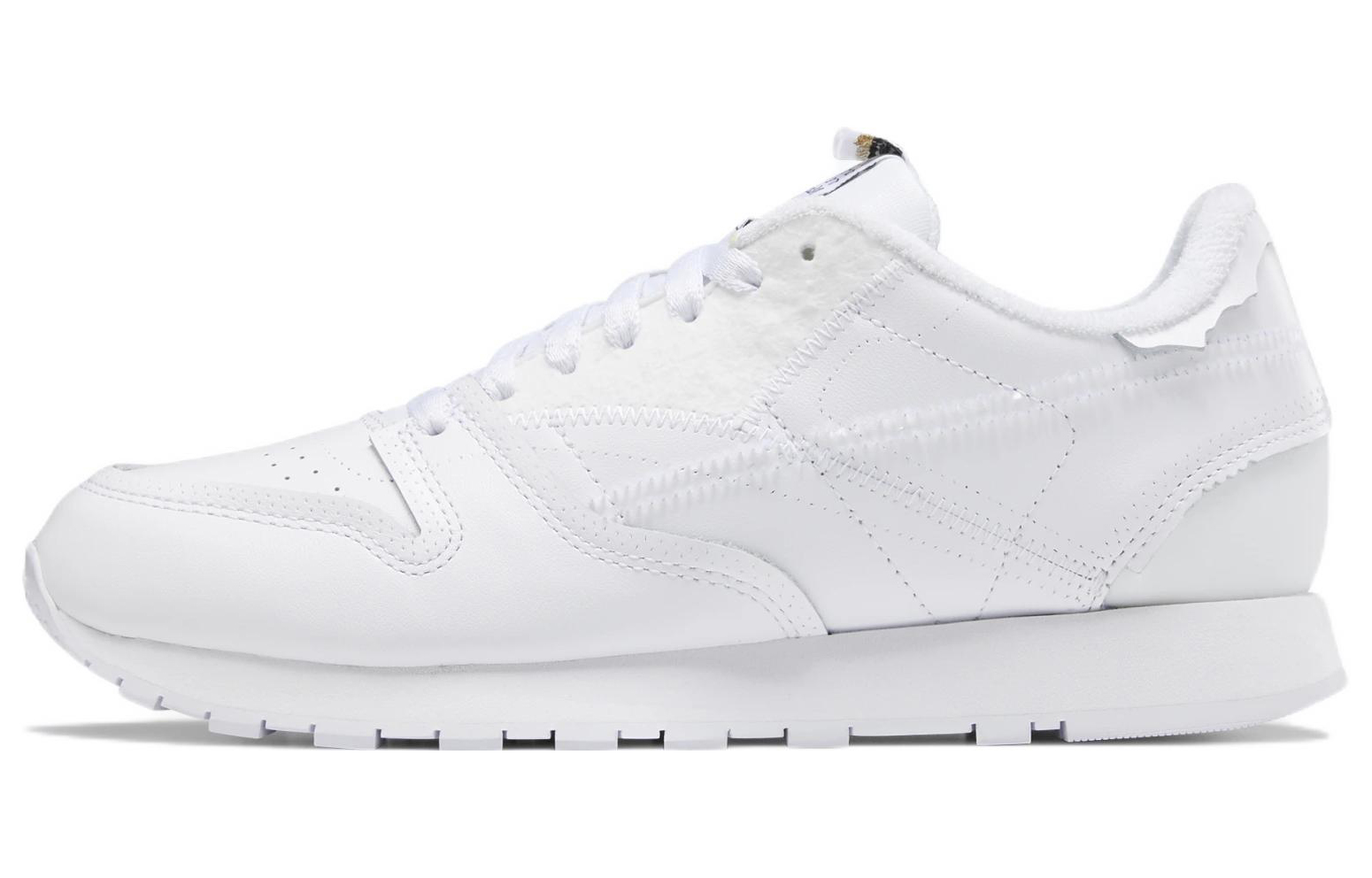 Maison Margiela/Maggiela x Reebok Classic Leather Memory Of Fashion Leather Low-top Casual Running Shoes Men and Women Same Style White