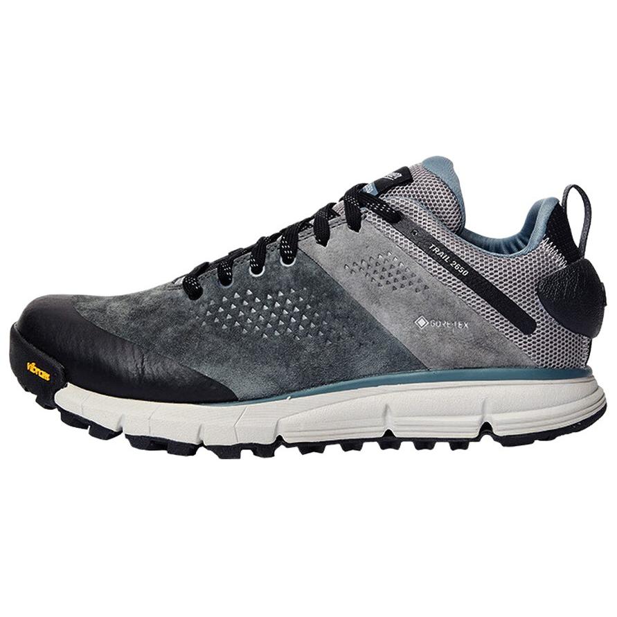 Danner Trail 2650 Round Tip Cushioning Slip Resistant Low top Hiking Shoes Men’s Gray Blue