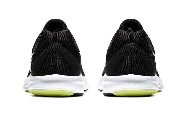 Женские кроссовки Nike Downshifter 7 (черно-зеленые) — Чёрный / зелёный — фото 4