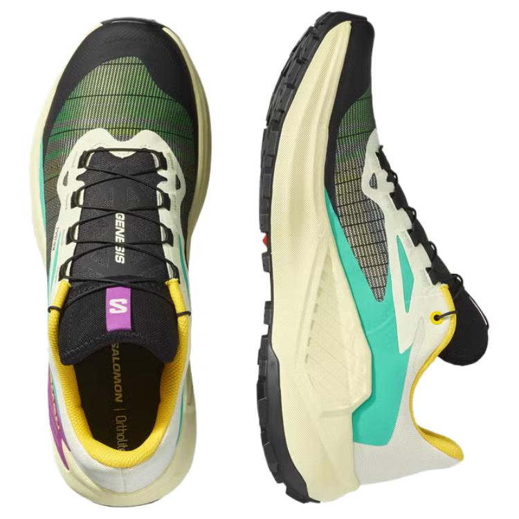 SALOMON GENESIS Trail Running Shoes Men’s Yellow