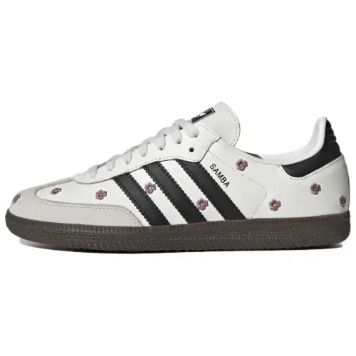 Samba Wmns Adidas Originals Og 'White Floral Embroidery' Women's