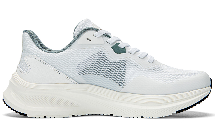 Kappa Cushioning, Wear Resistant Low top Running Shoes Unisex Heron Feather White