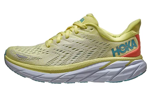 HOKA ONE ONE Clifton 8 Yellow Pear Sweet Corn Women's