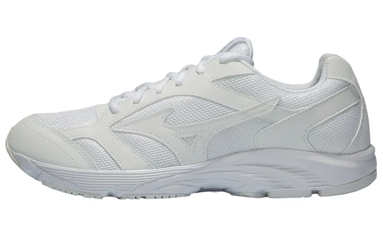 Mizuno Breathable Low top Running Shoes Unisex White Comfortable City