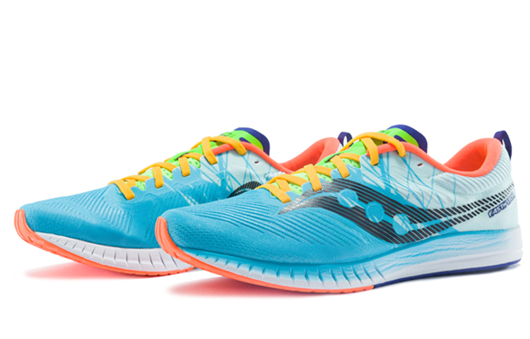 Мужские кроссовки Saucony Fastwitch (черно-синие) — фото 3