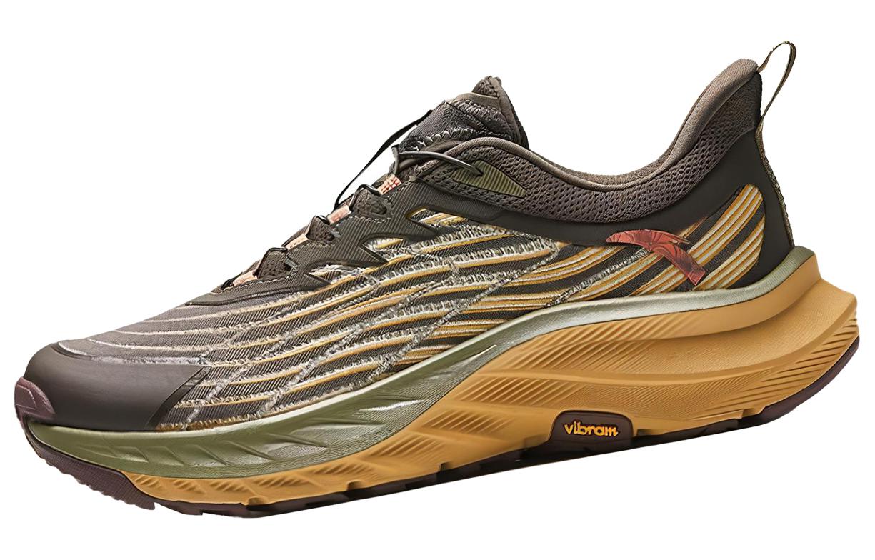 Anta Horizontal Cushioning, Wear Resistant Low top Running Shoes Men’s Brown