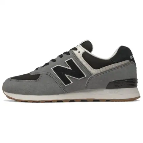 New Balance NB 574 Low top Running Shoes Men's Dark Gray Black