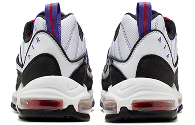 Кроссовки Nike Air Max 98 (черно-фиолетовые) — Чёрныйфиолетовый — фото 4