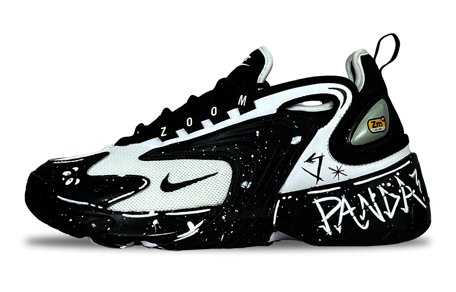 Nike Zoom 2K Mid top Running Shoes Unisex Black