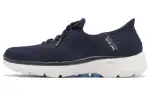 Skechers Go Walk 6 Cushioning, Wear Resistant Low top Casual Shoes Women's Dark Blue