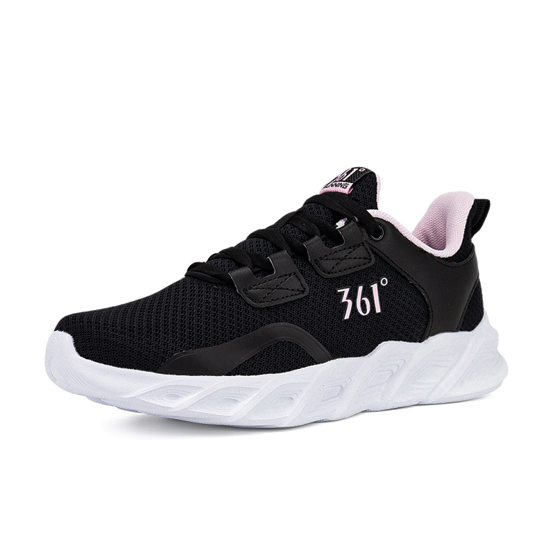 361° Mesh, Synthetic Leather Cushioning Breathable Lightweight Low top Casual Running Shoes Women’s