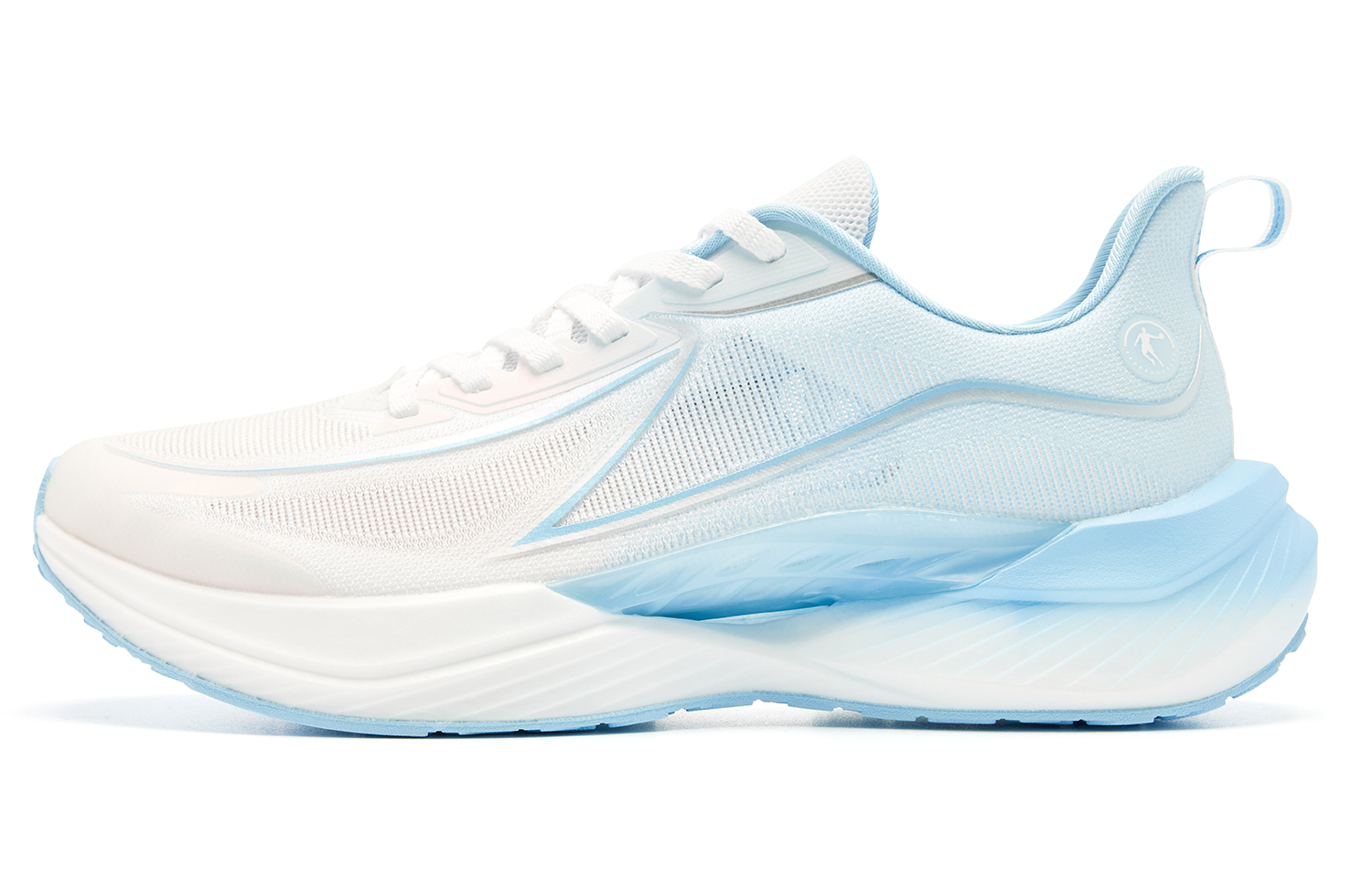 QIAODAN Flying Shadow TEAM3.0 Low top Q KUNGFU PRO HP Rebound Technology Casual Training Running Shoes Men’s White Blue