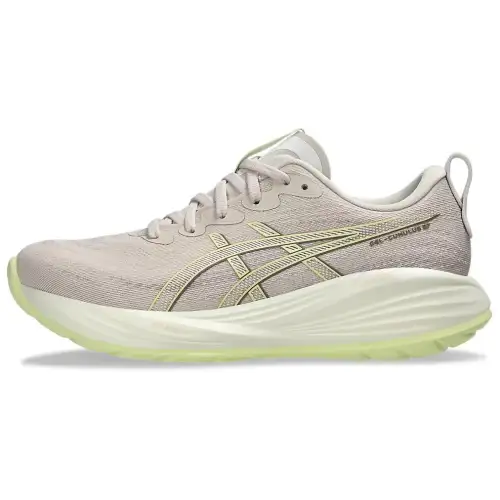 Asics Low top Running Shoes Women's Gray Beige