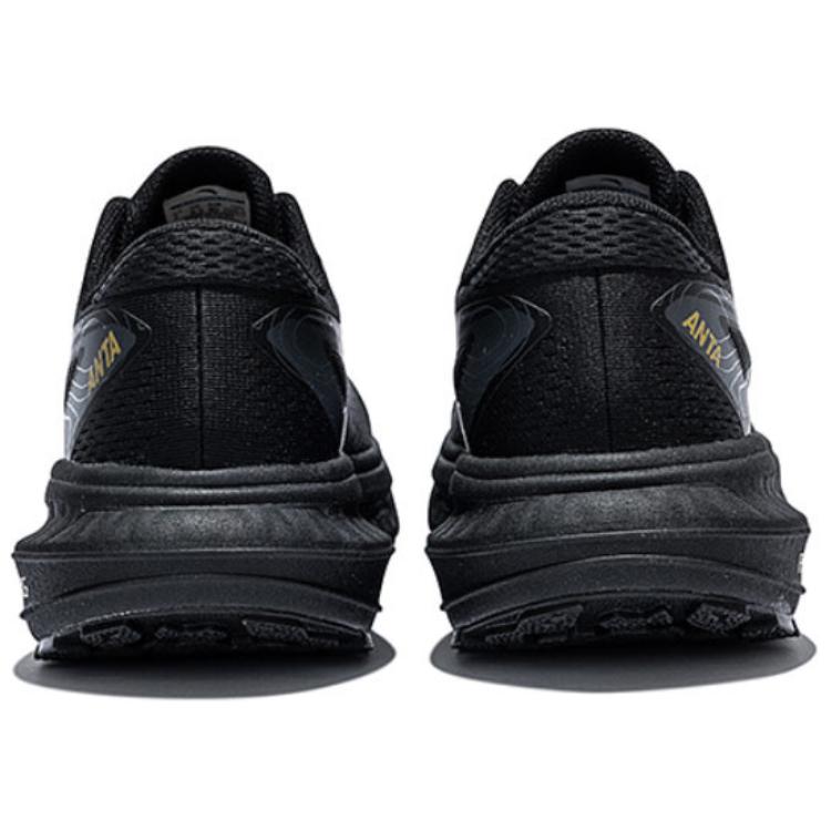 CHAOJIANTA Cushioning Slip Resistant Cushioning Slip Resistant Low top Running Shoes Men’s Basic Black