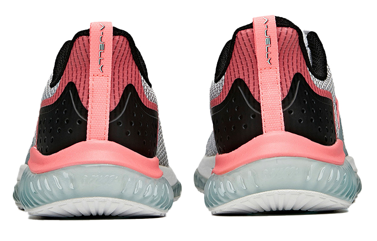 Anta Running Collection Comfortable Lightweight Low top Running Shoes Women’s Pink Black White