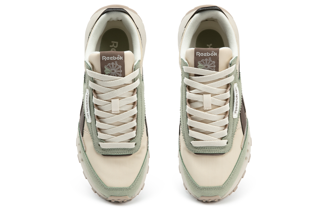 Reebok CL LEGACY W+ Low top Running Shoes Unisex Beige Green
