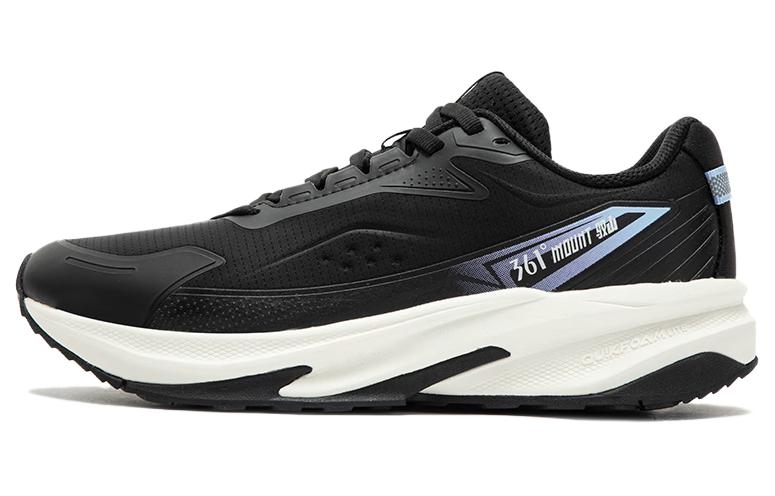 361° Cushioning Abrasion Resistant Waterproof Low top Running Shoes Women’s Black Blue