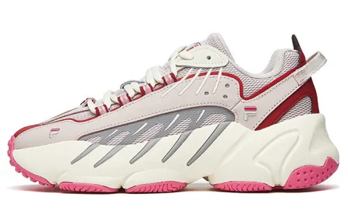 FILA Ade Vintage Low top Running Shoes Women's Gray Red
